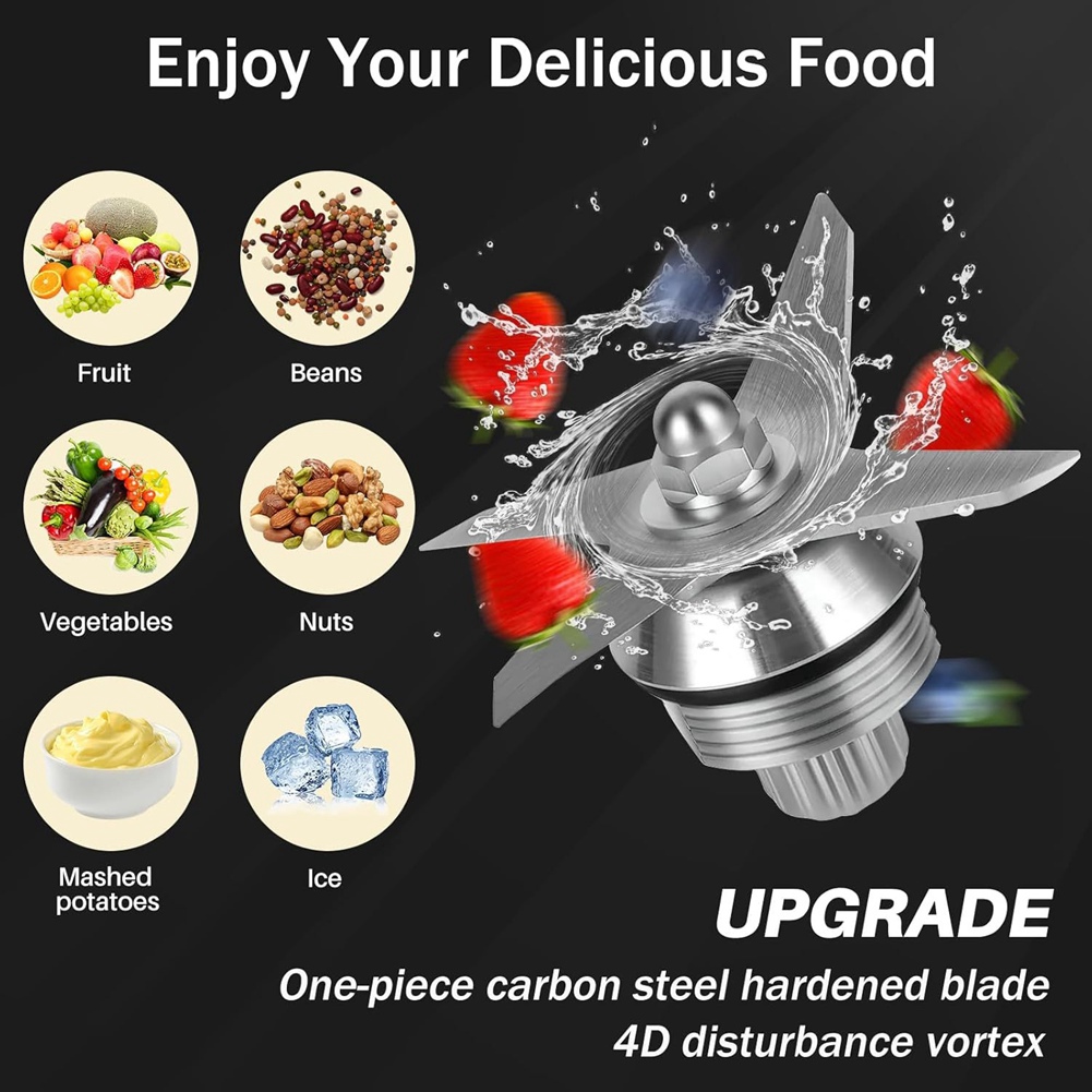 For 64OZ Blender Pitcher Replace 5200 5000 6500 7500. 
