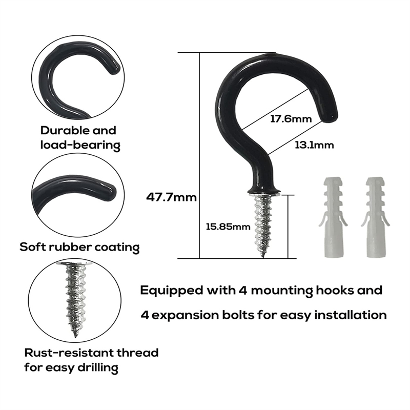 Curtain Tiebacks Rope Holders Cord for Thin or Thick Window Drapes 4 Pack Curtain Holdbacks with 4 Metal Screw Hooks Beige. 