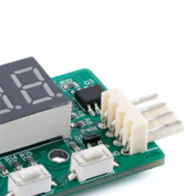 DC 12V PWM Temperature Detector Probe Controller Module 4-Wire Temperature Fan Controller Governor for PC Fan STK IC. 