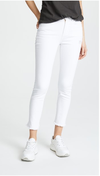 white denim for girls