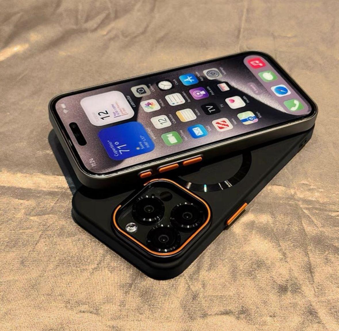 For Iphone 11 / 12 / 13 / 14 / 15 And 16 Pro Max Casing camera protection NUCLEUS+SAPPHIRE LENS Case Iphone Compatible. 