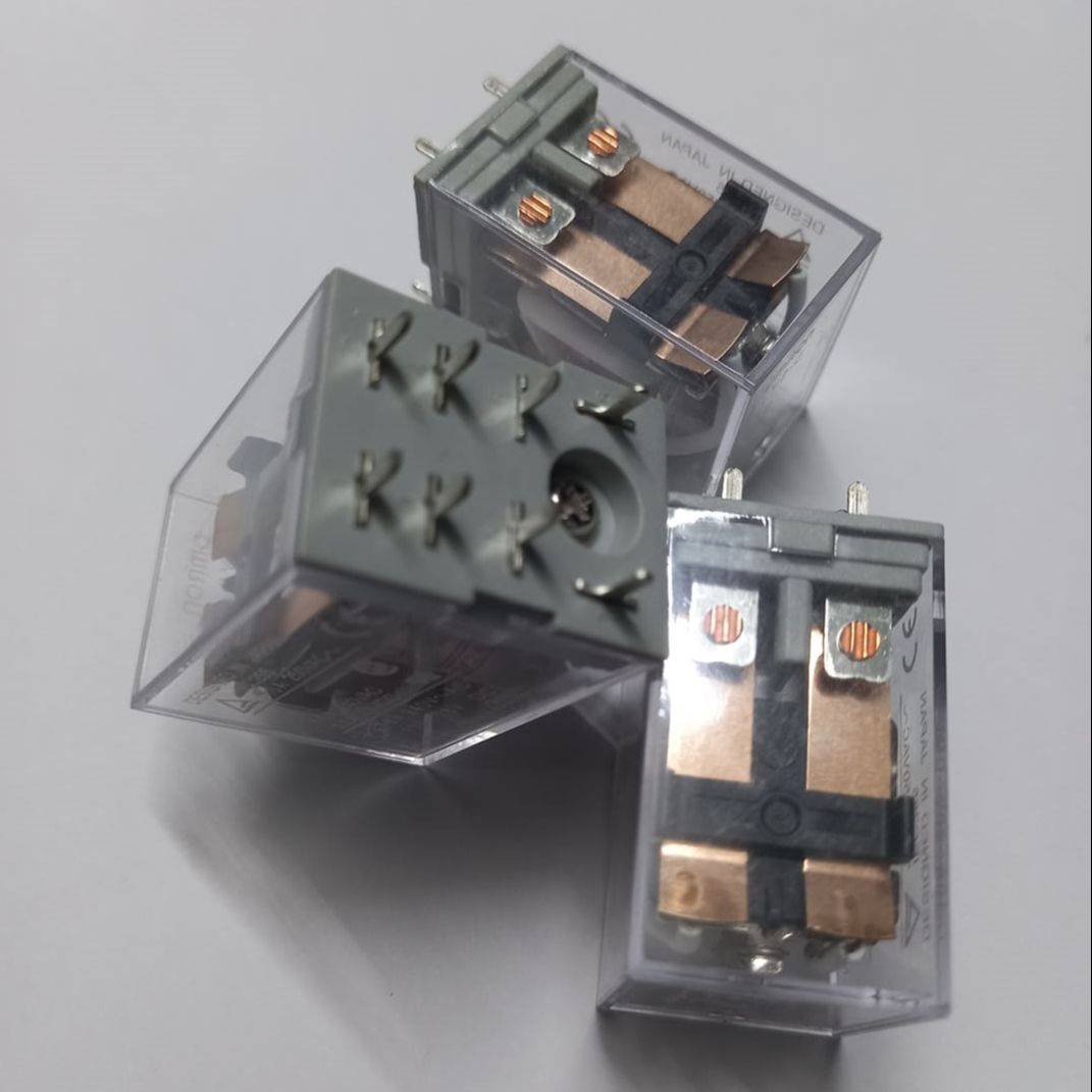 220V Thin Pin AC 220V 8 Thin Pin 10A 250VAC Glass Relay LY2 LY2NJ JQX-13F AC 220V Coil Power Relay Electromagnetic Relay 8 Pins DPDT 2NO 2NC AC-220V Relay Switches . 