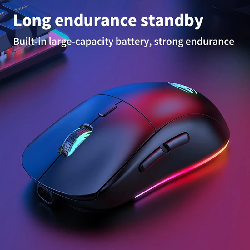 G301 Rechargeable USB 2.4G Wireless Bluetooth RGB Light Gaming Mouse Desktop PC Computers Notebook Laptop Mice Mause Gamer Cute. 