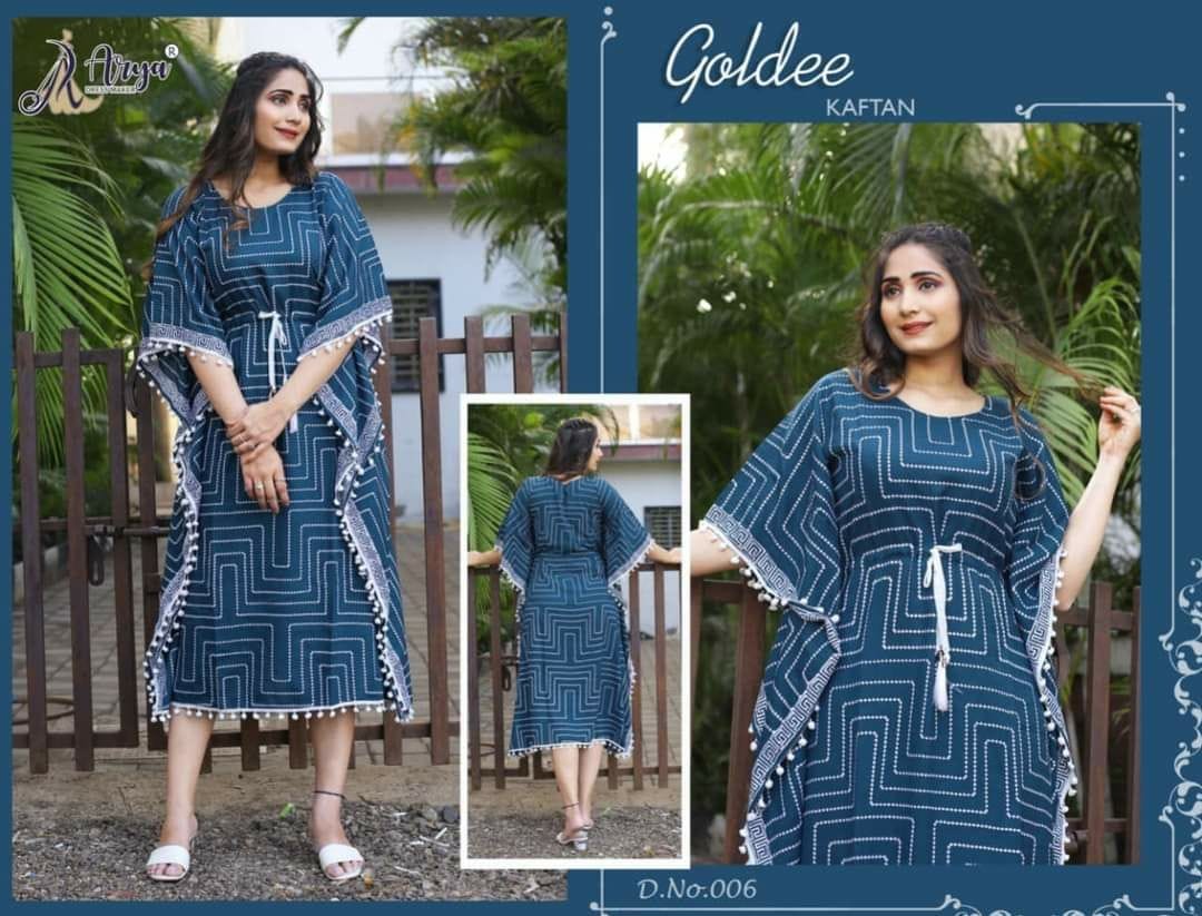 Cotton Kaptan One Piece Gown for Women