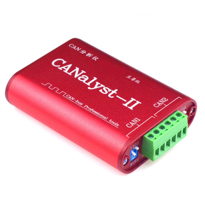 CAN Analyzer CANOpen J1939 USBCAN-2II Converter Compatible with ZLG USB to CAN USBalyst-II. 