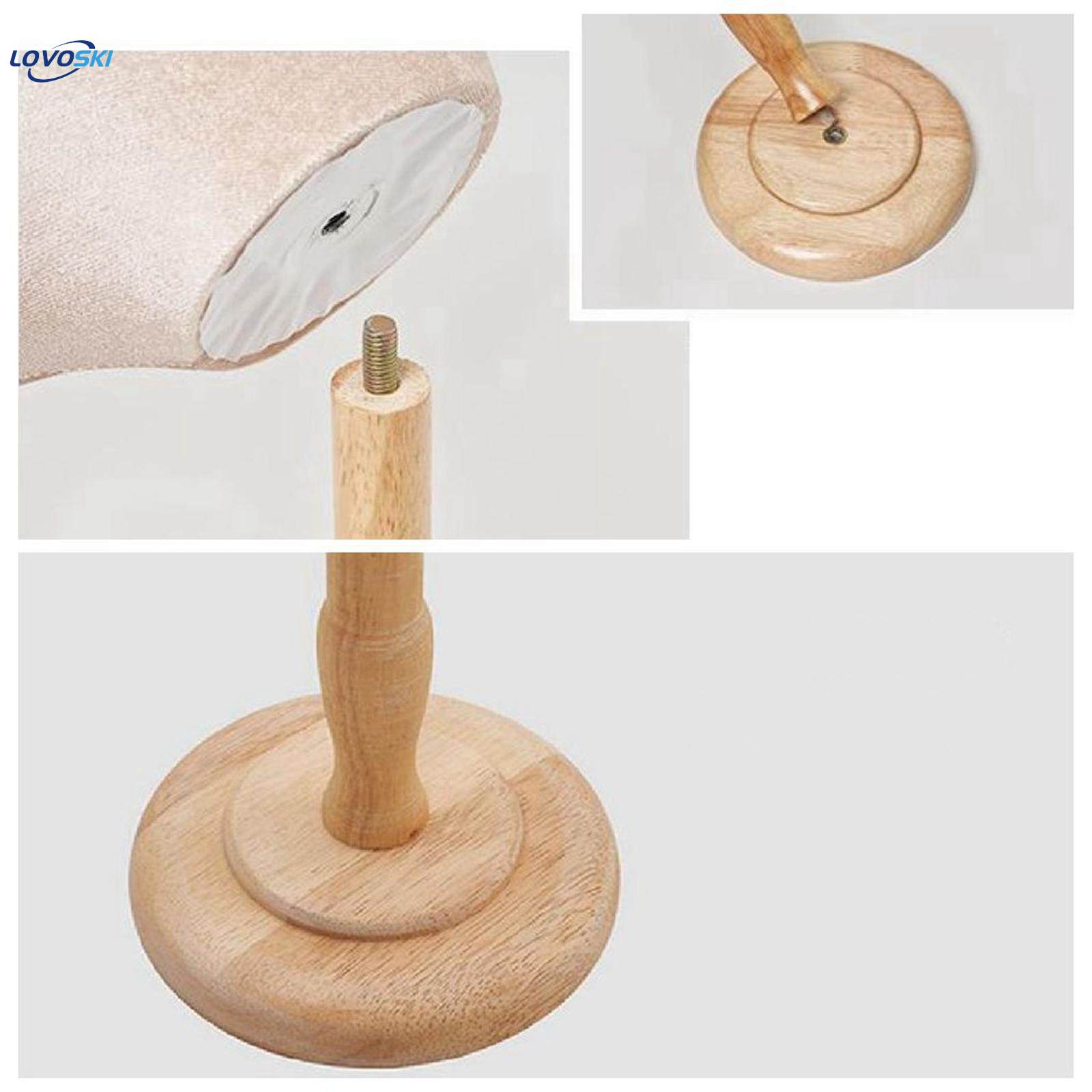 Hat Head Display Children Mannequin Head Model for Styling Drying Home Salon Total Height 31cm. 
