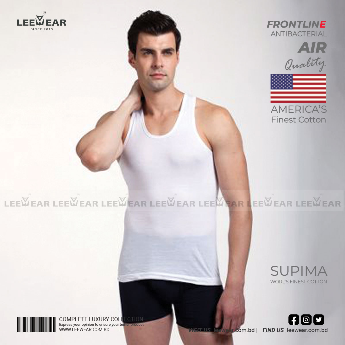 Buy Rupa Men's Regular Fit (Vest-#101_White XL) at