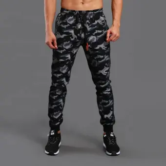 army printed trousers