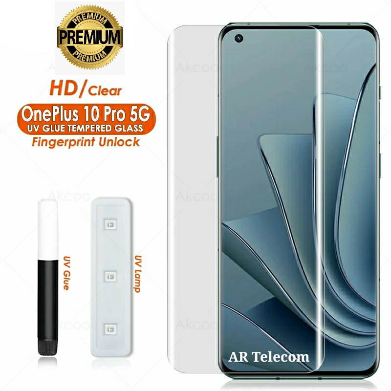 Premium Scratch Resistant Real Tempered Glass UV Screen Protector for Oneplus 10 Pro 5G. 