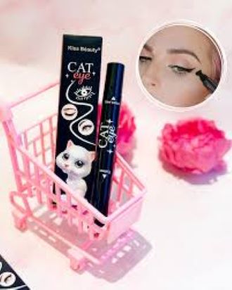 Kiss Beauty Cat Eye 3D Waterproof Eyeliner & Seal 4ml