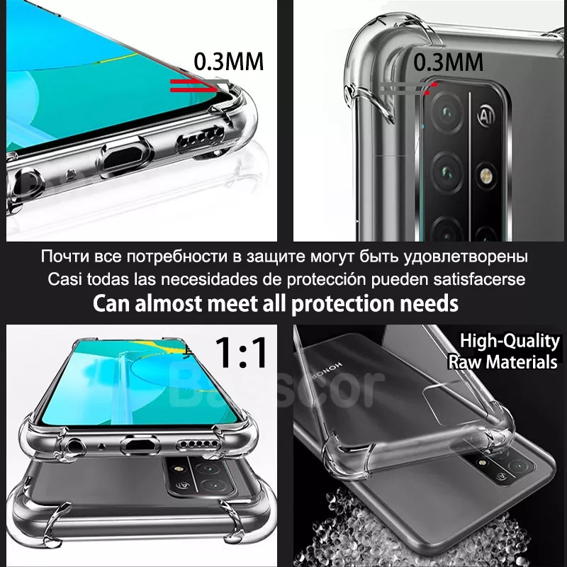 Xiaomi Redmi Note note 12 pro 4G Note 11 Pro, Pro Plus 5G/ 4G Official/Global/BD/Indian Version Good Quality Shockproof Airbug Clear Transparent Soft TPU Cover Case. 