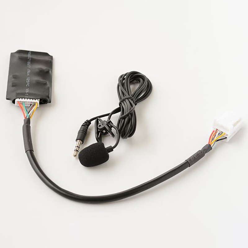 for Toyota RAV4 Bluetooth AUX Adapter Handsfree Disc Box Harness with Microphone Bluetooth Connection Module. 