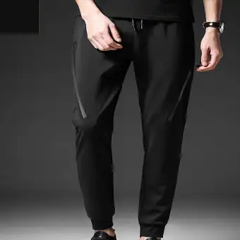 joggers with one stripe