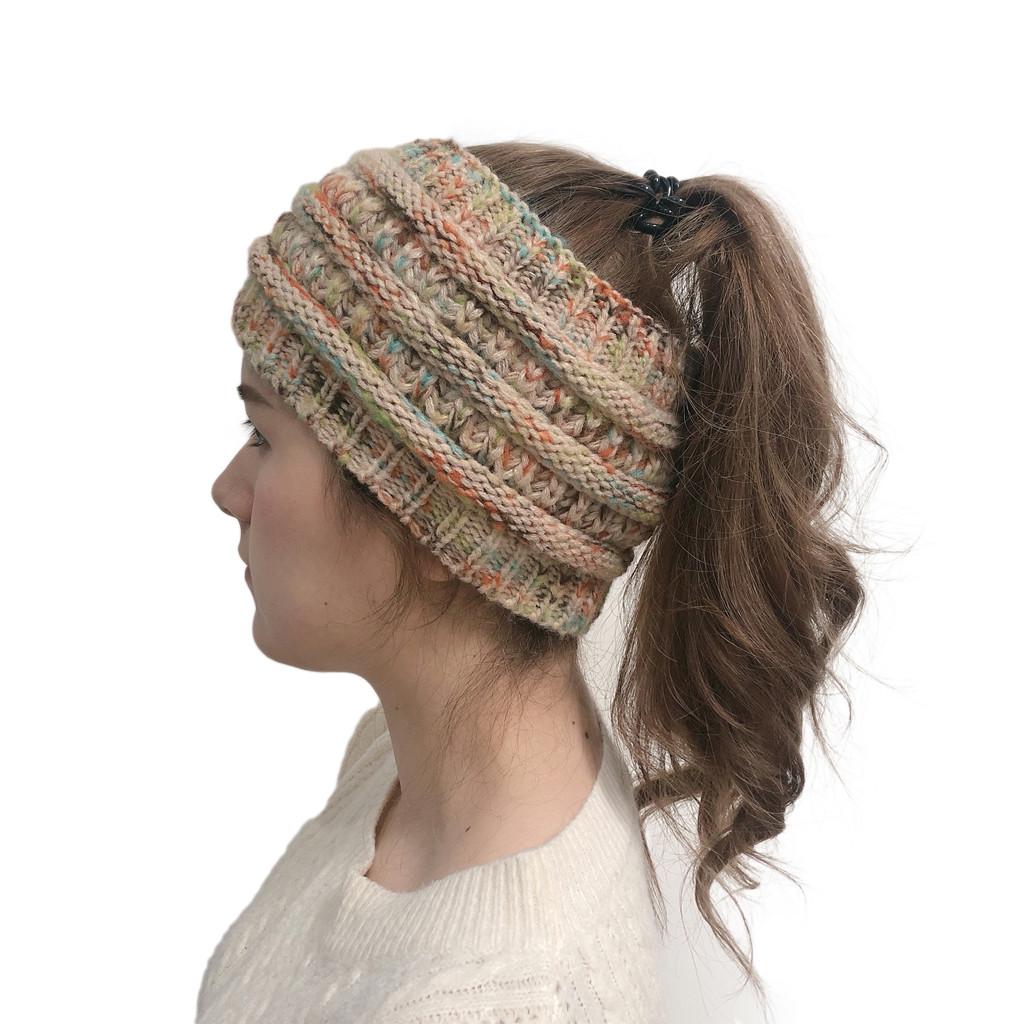 Womens Girls Knitted Headband Hair Band 