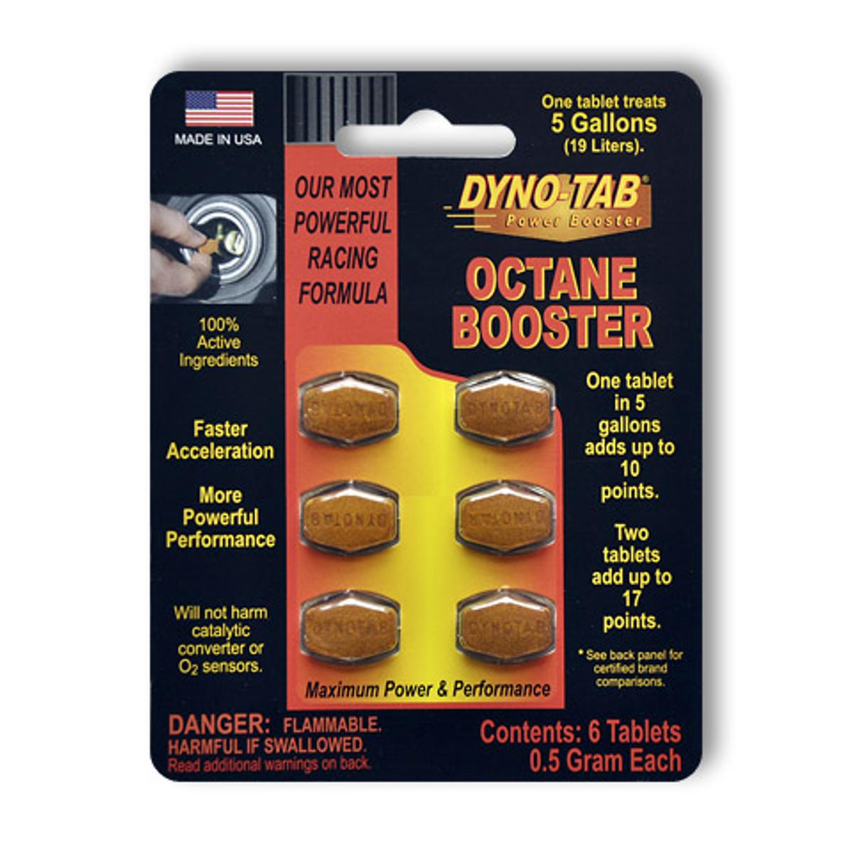 Dyno Tab HP Oil Additives 6-tab card only for CAR (1 for 114 Liters Octne) Authorized Dealer. 