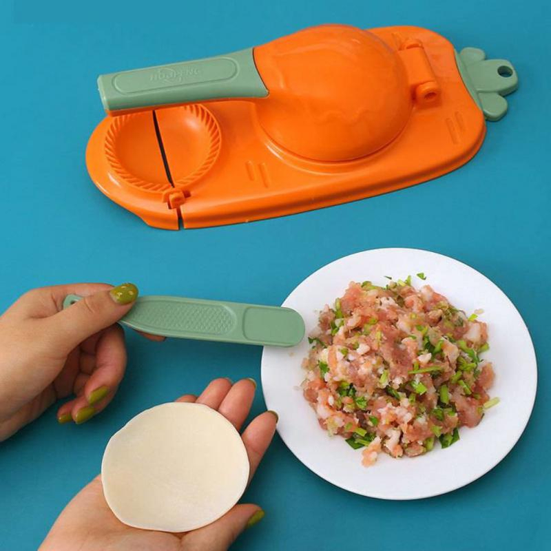 2 In 1 Magic Cake Maker - 2 In1 Dumpling Maker Diy Kit Wrapper Presser Manual Labor-Machine Kitchen Gadgets - Make Delicious Cakes And Dumplings Easily. 