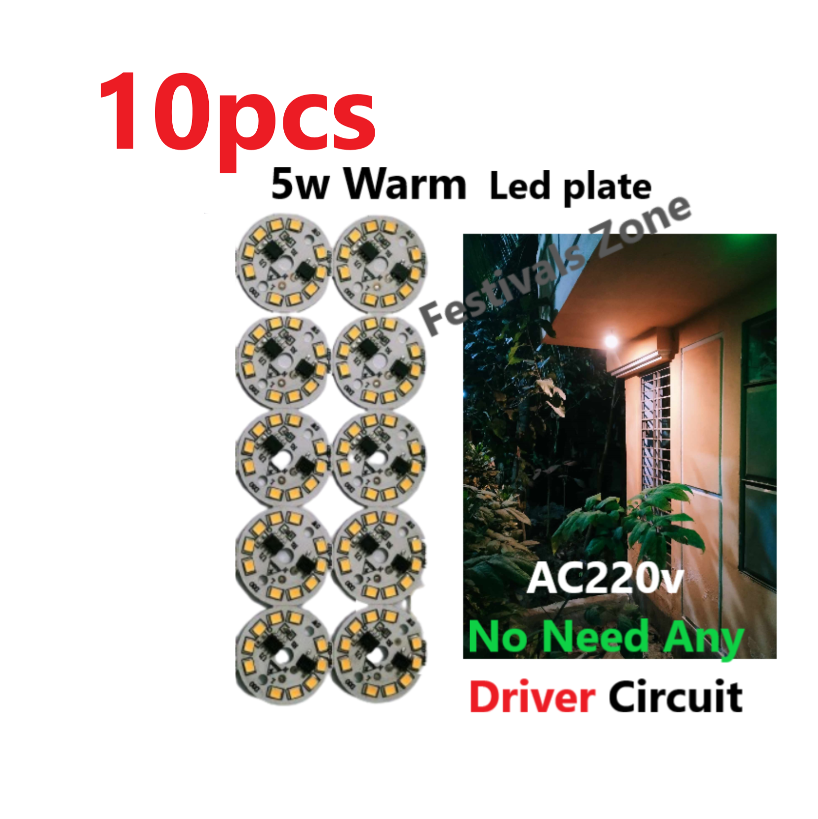 5W Warm Variant No Need Adapter LED AC220V LED Bulb lamp plate 5w AC220V White LED Bulb lamp plate No Need Adapter LED 5 Watt LED palte & Driver AC 220V 5W LED Light Bulbs Driver Circuit Board For 5 Watt SMD LED Chip for high quality led bul. 