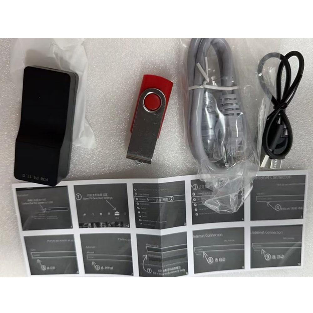 USB Dongle JB USB Adapter For PS 9.0/11.0 Dual System With Ethernet Type-C Cable One-Key JB Tool Flash Drive Box. 