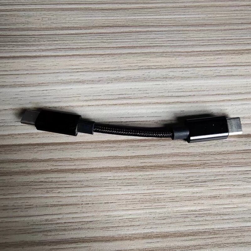 iBasso Lighting to Type C OTG Cable for DC03 DC04 FiiO USB DACs Q1MKII/Q5s/Q5, MFi Q1 Mark II, 10cm 0.3ft, FQ1222 for IOS. 