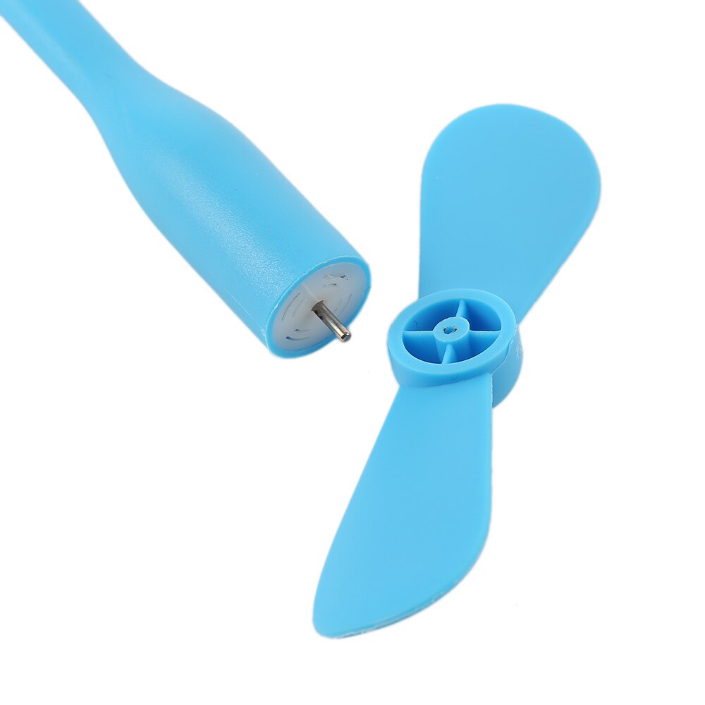 USB Fan Flexible Portable Mini Fan And USB LED Light Lamp For Power Bank Notebook Computer Summer Gadget. 