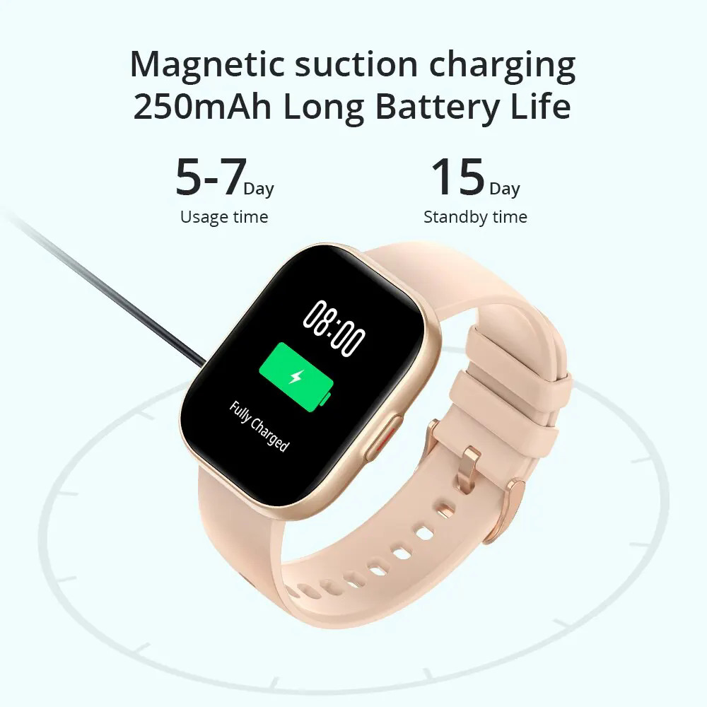 【NShisasN】COLMI P68 Smartwatch 2.04'' AMOLED Screen 100 Sports Modes 7 Day Battery Life Support Always On Display Smart Watch Men Women. 