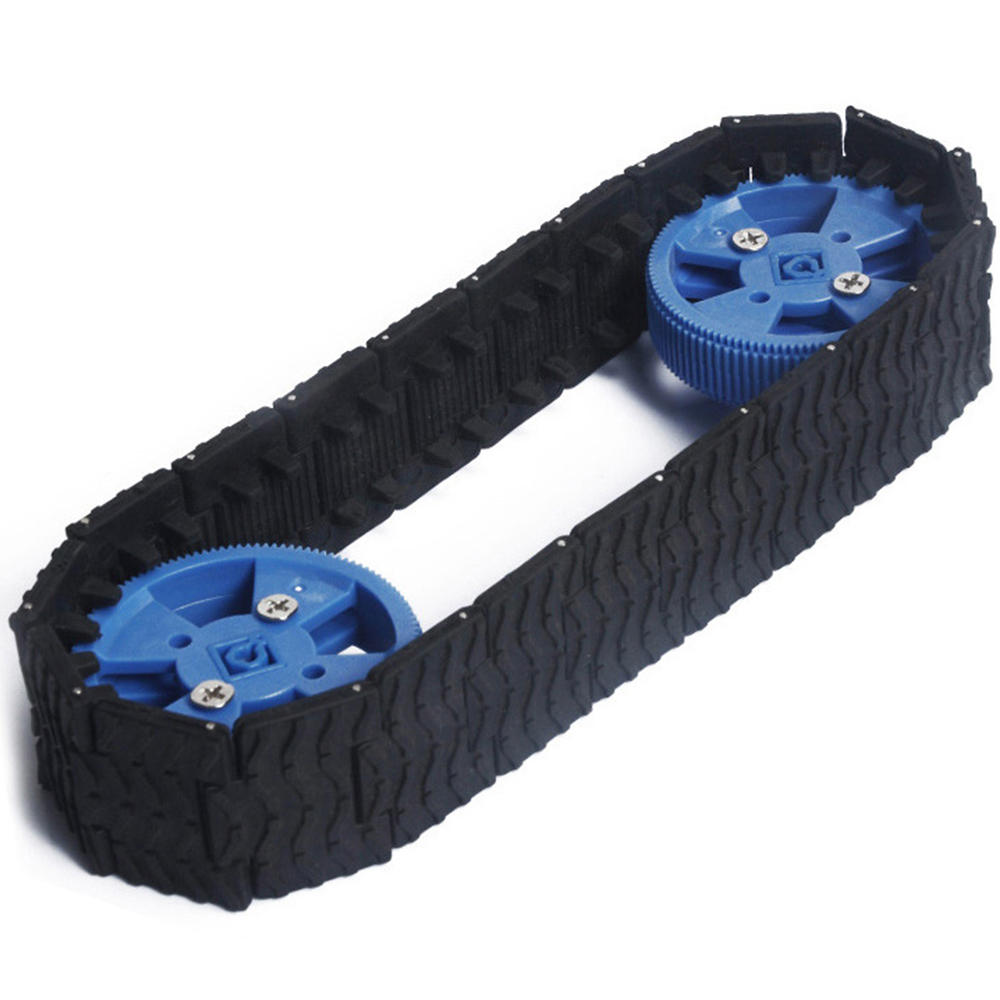 DIY Plastic Tank Track RC Robot Parts - Simplified Edition