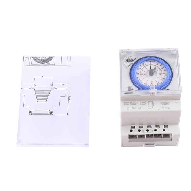 Mechanical Timer Switch Mechanical Timer Switch Plastic 15 Mins Timer Mechanical 24H Timer Mechanical Timer Switch. 