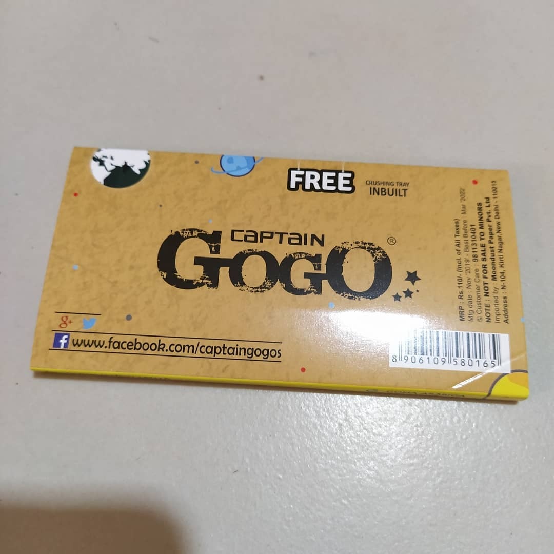 Vyxoo Inc Brown Slow Burning Arabic Bleached Gogo Paper With Crushing ...