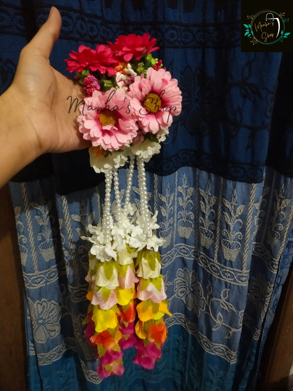 Artificial Flower Bridal / Non-Bridal Bangles/Kalira Churi for Women-02 Pcs