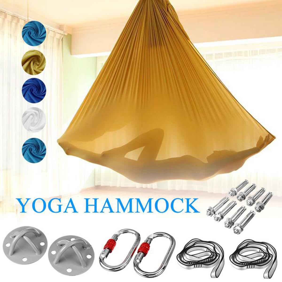 Enrich your life Yoga Aerial Hammock Household Swing Flying