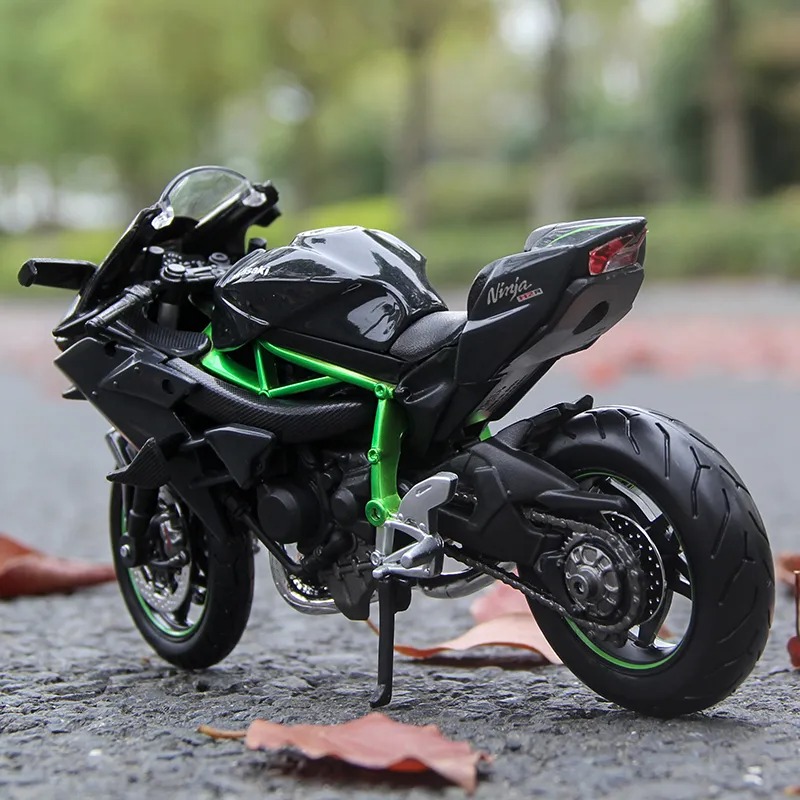 Maisto 1:12 Kawasaki Ninja H2R Die-Cast Vehicles Motorcycle Model Bike Toy Collection. 