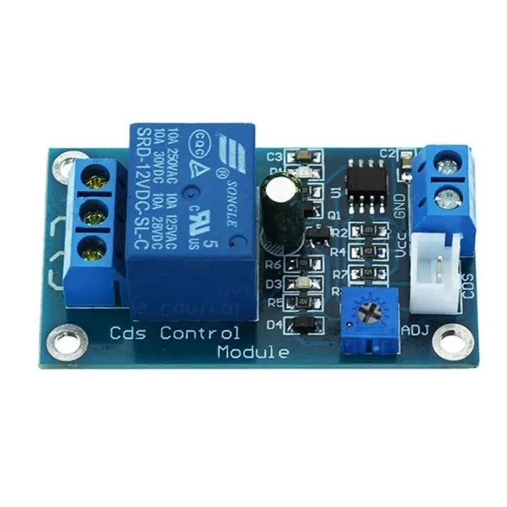 XH-M131 DC 12V Light Control Switch Photoresistor Relay Module Detection Sensor 10A brightness Automatic Control Module Board. 