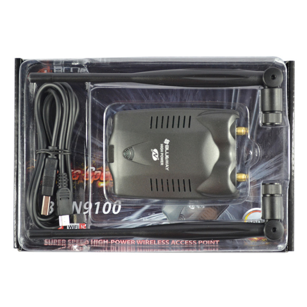 High Power 300Mbps Long Rang Wireless Network Card BT-N9100 Beini USB Wifi. 