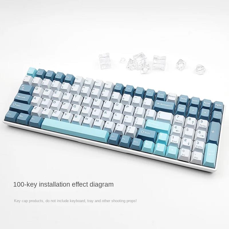 GMK Keycap Double Shot 126 Keys PBT Cherry Keycaps Mechanical Game Keyboard Wireless for MX Switch Keycap GMK67 GMK87. 