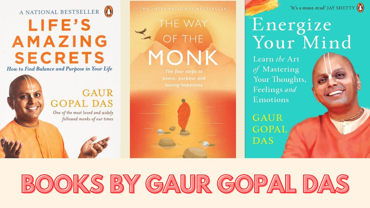 3 Books Set by Gaur Gopal Das (Energize Your Mind + Lifes amazing secret + The Way of the Monk) - Premium Quality - Paperback. 