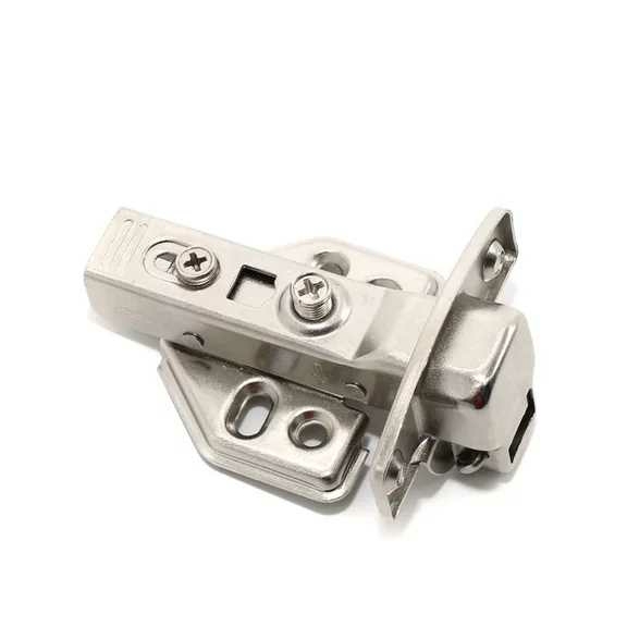 2 Pes Hydraulic Self Closing Straight Conceal Hinge SS Without Push. 