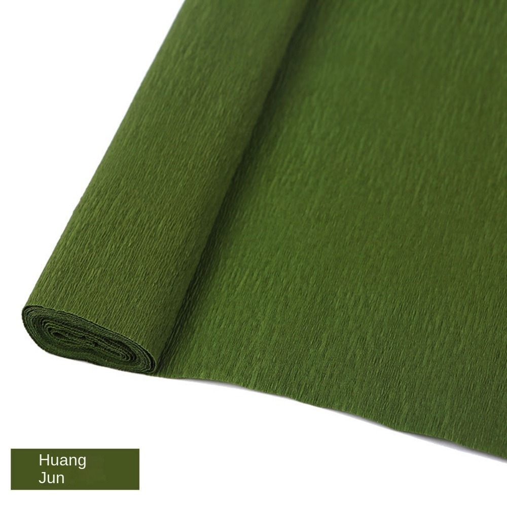 DIY Crepe Paper New Thickened wrinkled paper Production material paper Wrapping Paper Handmade flowers Packing Material. 