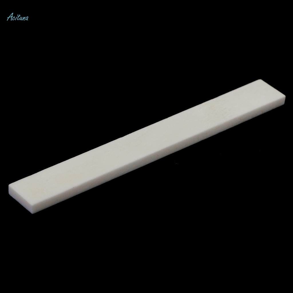 30X 6 String Acoustic Guitar Bone Bridge Saddle for Guitar Parts. 