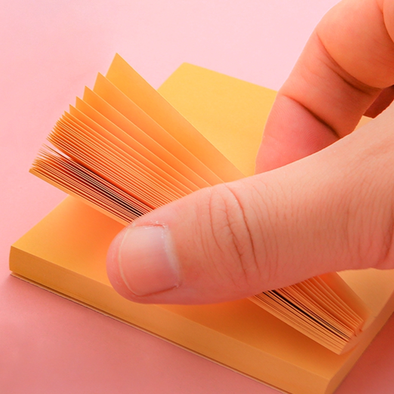 M&G 100 Sheets Sticky Note Pad Korean Notepad Sticky Notes Tearable Message Book Notepad. 