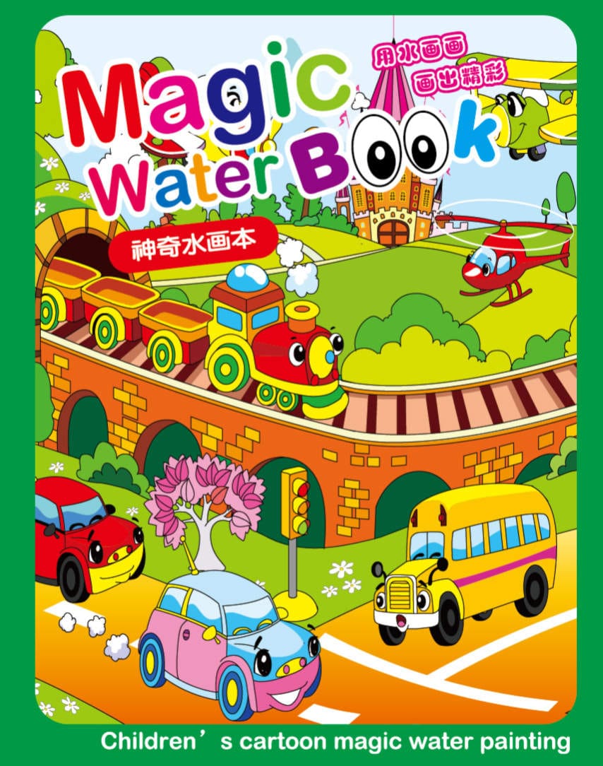 Best Reusable Kids Drawing Book - Magical Water Painting & Doodle Book | Fun & Educational Toy for Toddlers & Children - 2025 Trending Book! Ideal Early Learning Gifts. 