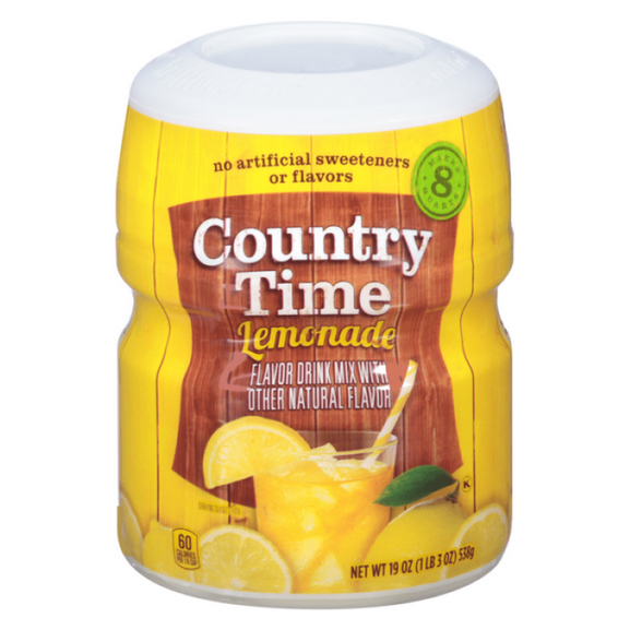 Country Time Lemonade 538g usa