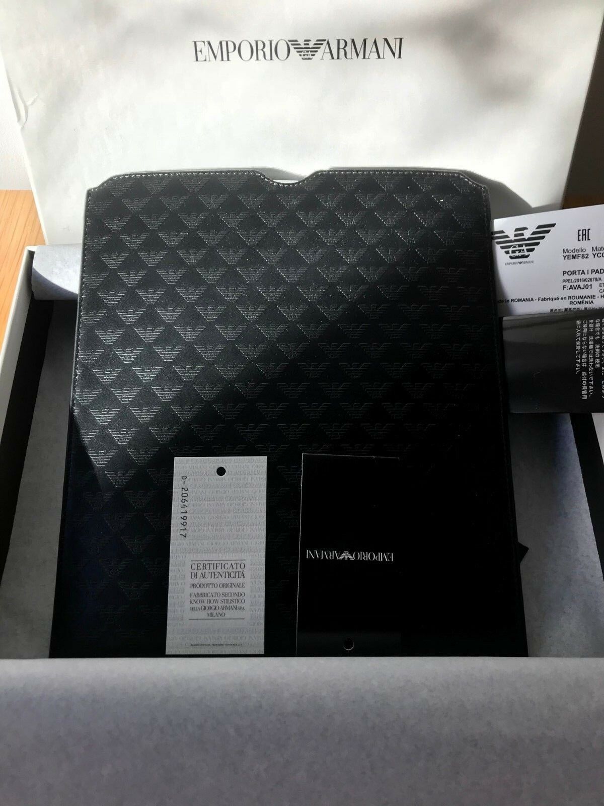 armani tablet case