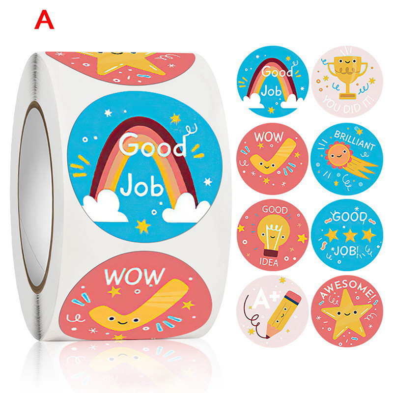 New 500PC Reward ticker For Kid chool upplie Claroom Motivational ticker Yao tore