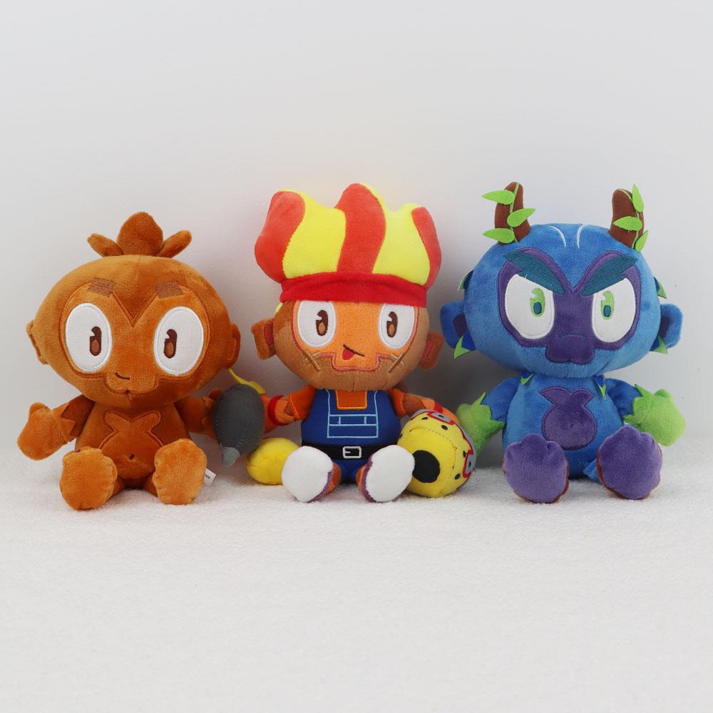 Spot Cross-Border Bloons TD Balloon Tower Anti-Plush Toy Dart Monkey Gwydorin Auburn Monkey Doll
