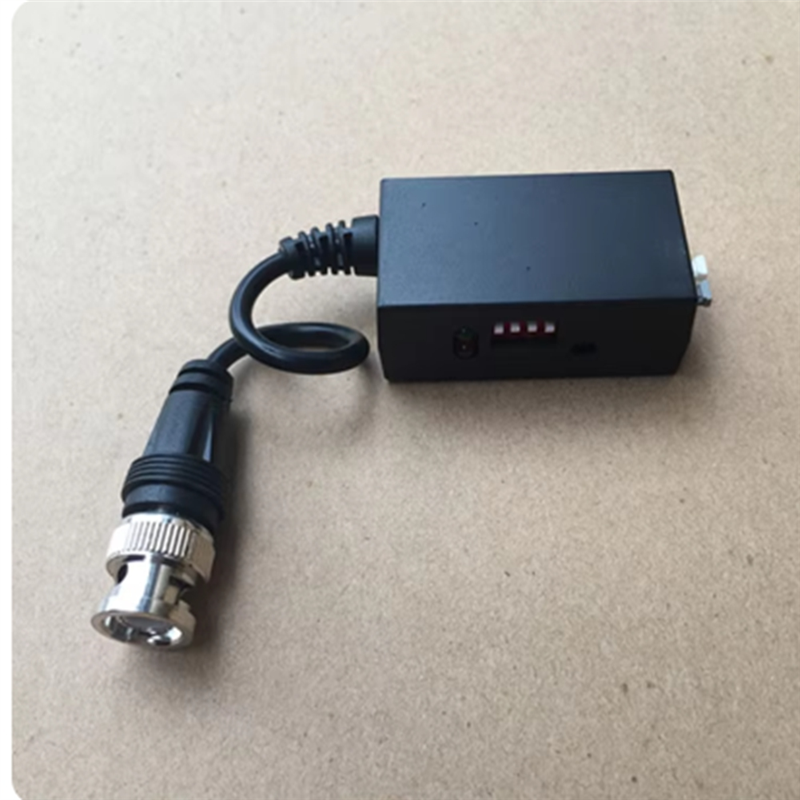 DC12V 1CH Active UTP Video Receiver Balun BNC Video Balun for CCTV Camera DVR System. 