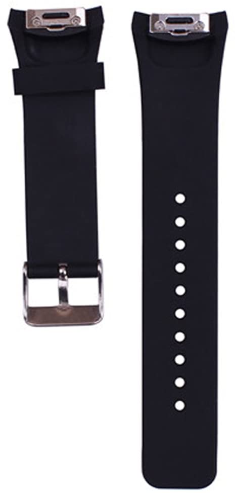 Samsung Gear S2 Smartwatch Band Replacement Accessories with Metal Clasps Watch Strap/Wristband Silicone