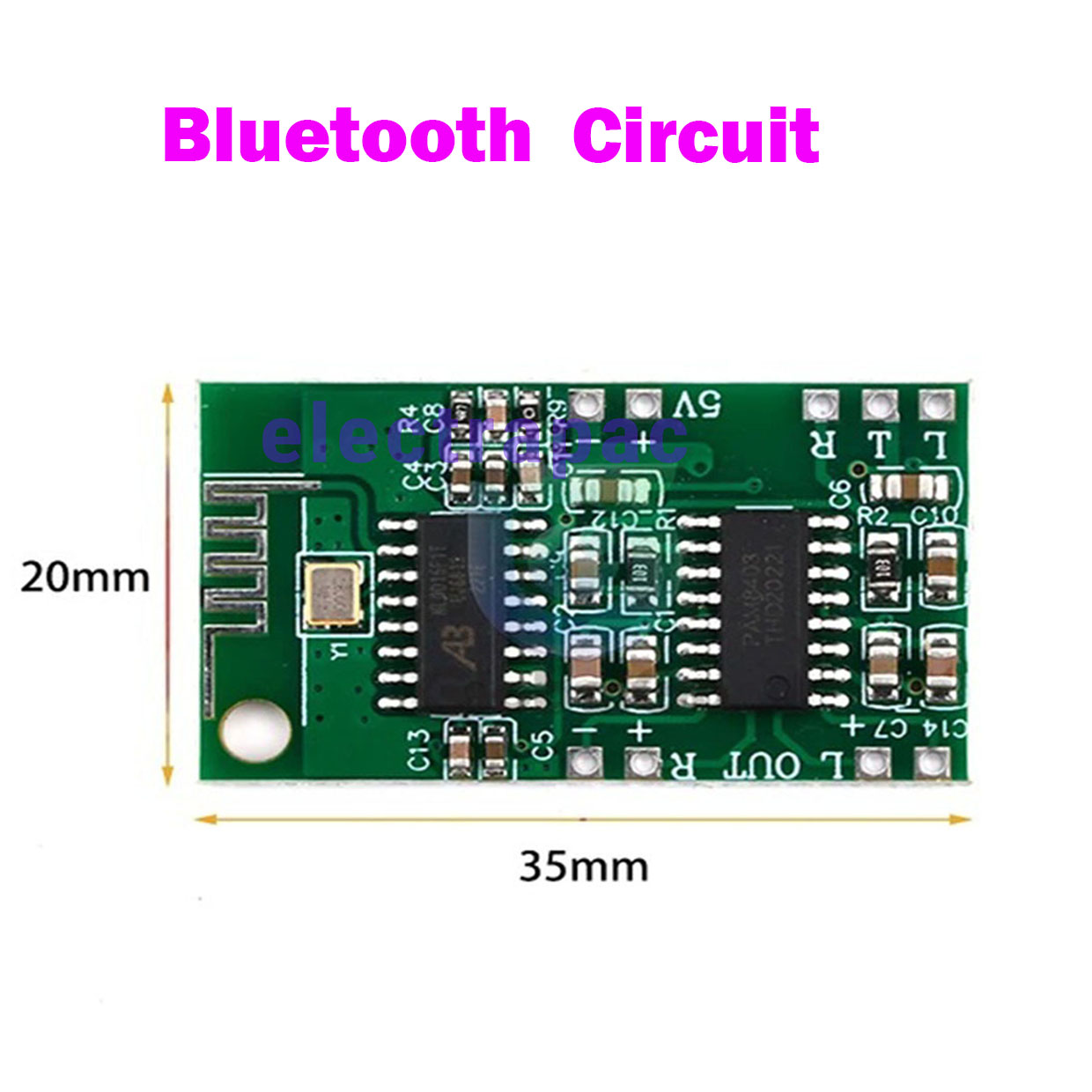 CA-8469 Bluetooth Amplifier Circuit/ Complete Bluetooth Amplifier Circuit/ Bluetooth Spiker/  Bluetooth Circuit Board/ Audio Amplifier for Desktop. 