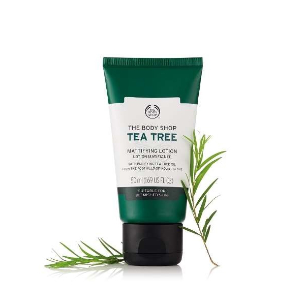 The Body Shop Tea Tree Mattifying Lotion (50ml). 