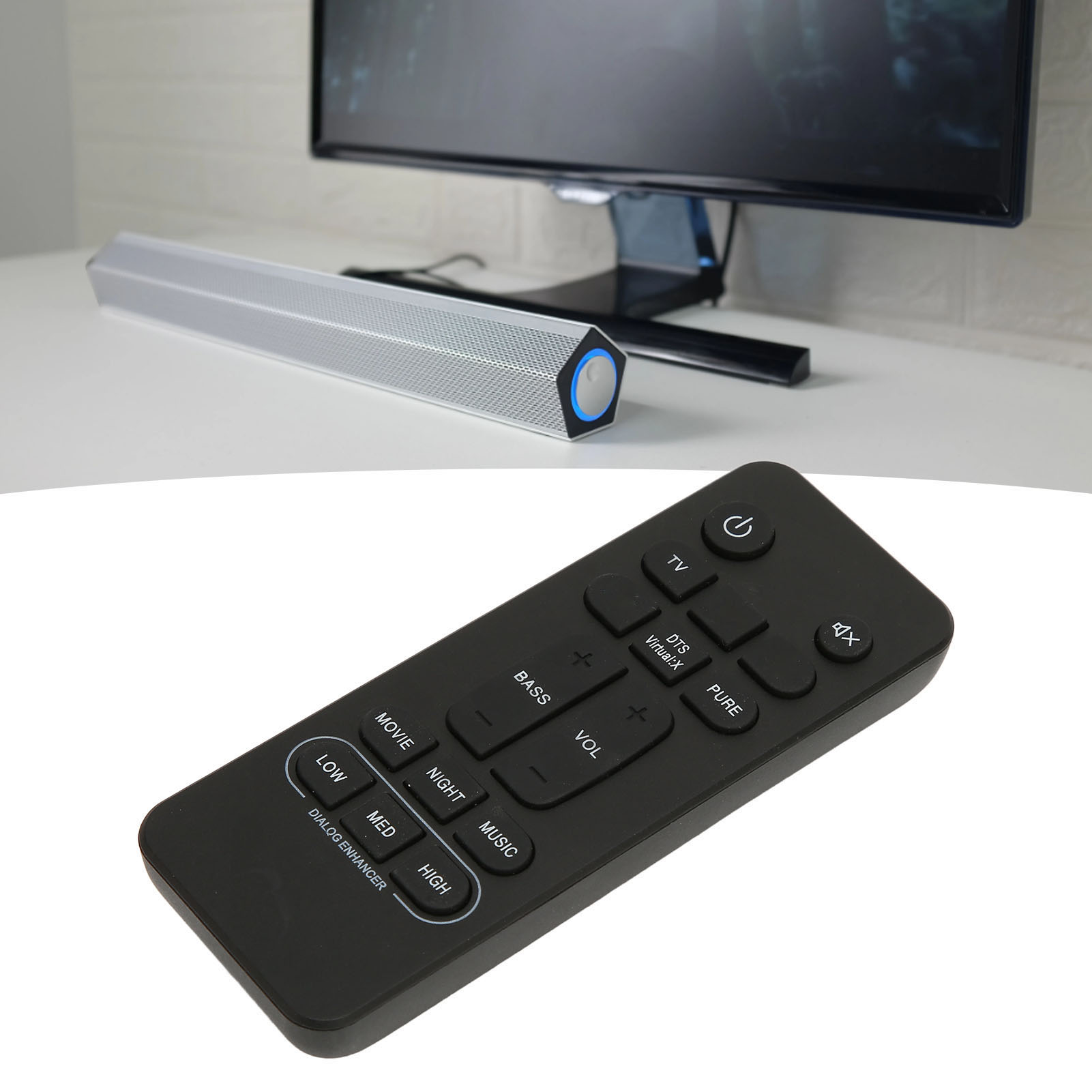 Sound Remote Control, Soundbar Remote Universal Sensitive for Soundbar. 