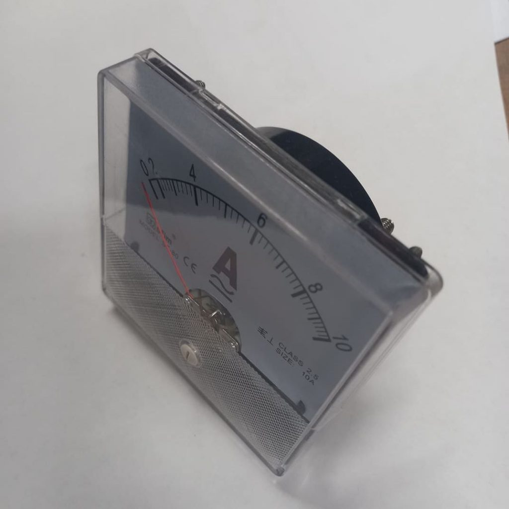 AMP Meter AC Analog Ampere Meter 0-10A Gauge Square Panel Current Amperemeter 10A Analog Panel Ammeter Current Meter SF-80 For AC 220V Line Powerpoints Switches & Savers. 